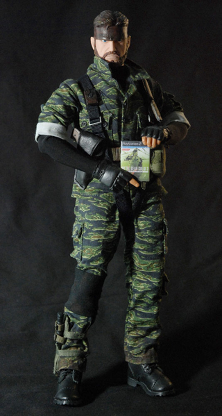 Illustration for article titled Little Snake Has A Little Copy Of Metal Gear Solid 3